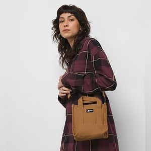 Vans canvas crossbody tote